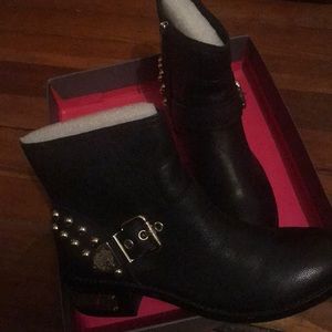 Vince Camuto moto boots